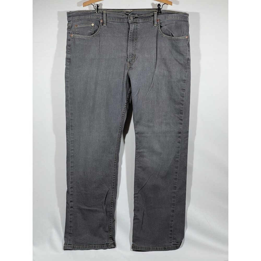 Levis 559 Jeans Mens 42x32 Gray Relaxed Straight Workwear Heritage Denim